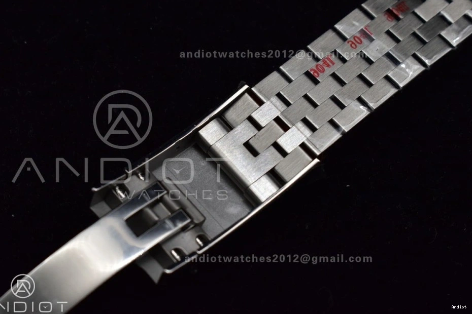 1:1 Jubilee DateJust Steel SS Clean On 41 Best Edition Diamonds VR3235 Blue Dial 904L 126334 Bracelet 0504